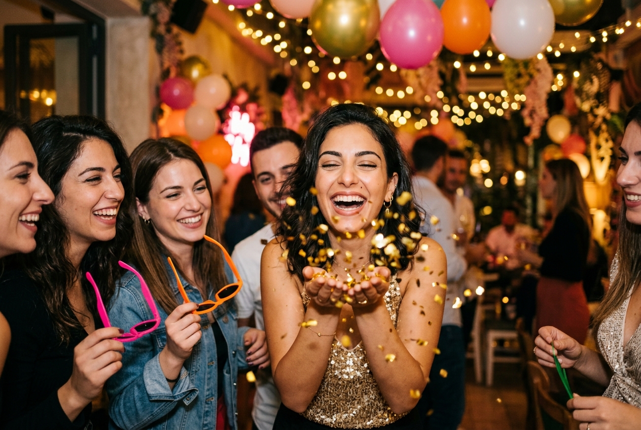 Doğum Günü Kutlaması Photobooth