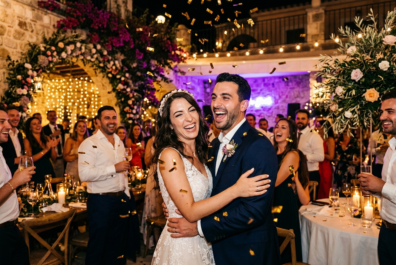 Düğün Kutlaması Photobooth Anı